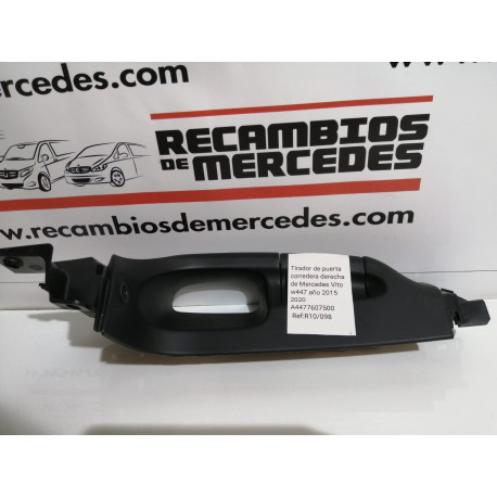 tirador de puerta corredera derecha de mercedes vito w447