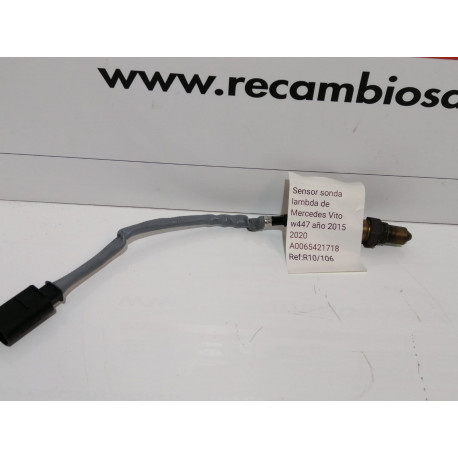 sensor sonda lambda de mercedes vito w447 año 2015 a 2020