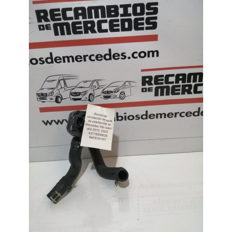 bomba circulacion de agua de calefaccion mercedes vito w447