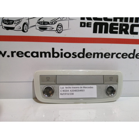 luz techo trasera de mercedes clase C (w204)