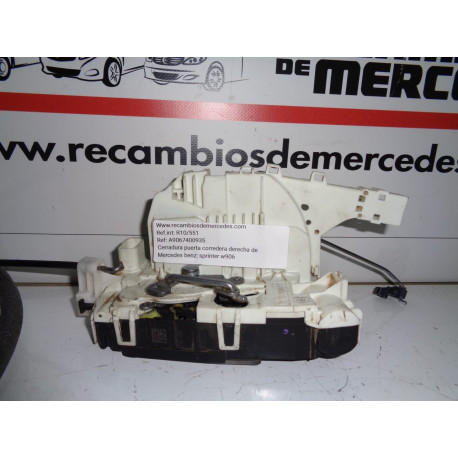 cerradura puerta corredera derecha de mercedes benz: sprinter w906